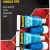 Scotch Super Glue Liquid, 4-Pack of Single-Use Tubes, .017 oz Each, Fast Drying Liquid Formula (AD114)