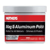 Mothers Mag & Aluminum Polish, 5 oz. — Brilliant Shine, Easy to Use, For All Uncoated & Unplated Metals Including Aluminum Wheels, Stainless Steel Trim and Exhaust Tips, Brass & More (05100)