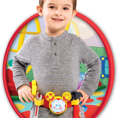 Disney Mickey Toodles Talk'n Toolbelt and Kids Play Tool Accessories for Dress Up and Pretend Play, Kids Toys for Ages 3 Up by Just Play