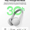 Belkin SoundForm Mini - Wireless Bluetooth Kids Headphones, 30H Battery, 85dB Safe Volume Limit, Built-in Microphone - Toddler On-Ear Earphones for iPhone, iPad, Fire Tablet, Ideal for School - White