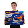 NERF Elite Disrupter Blaster - 6-Dart Rotating Drum, Slam Fire, Translucent Red (Amazon Exclusive)