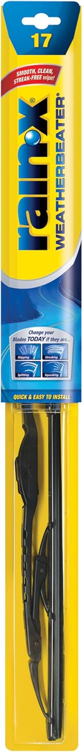 Rain-X 820146 WeatherBeater Wiper Blades, 24" and 20" Windshield Wipers (Pack of 2), Automotive Replacement Windshield Wiper Blades That Meet Or Exceed OEM Quality And Durability Standards