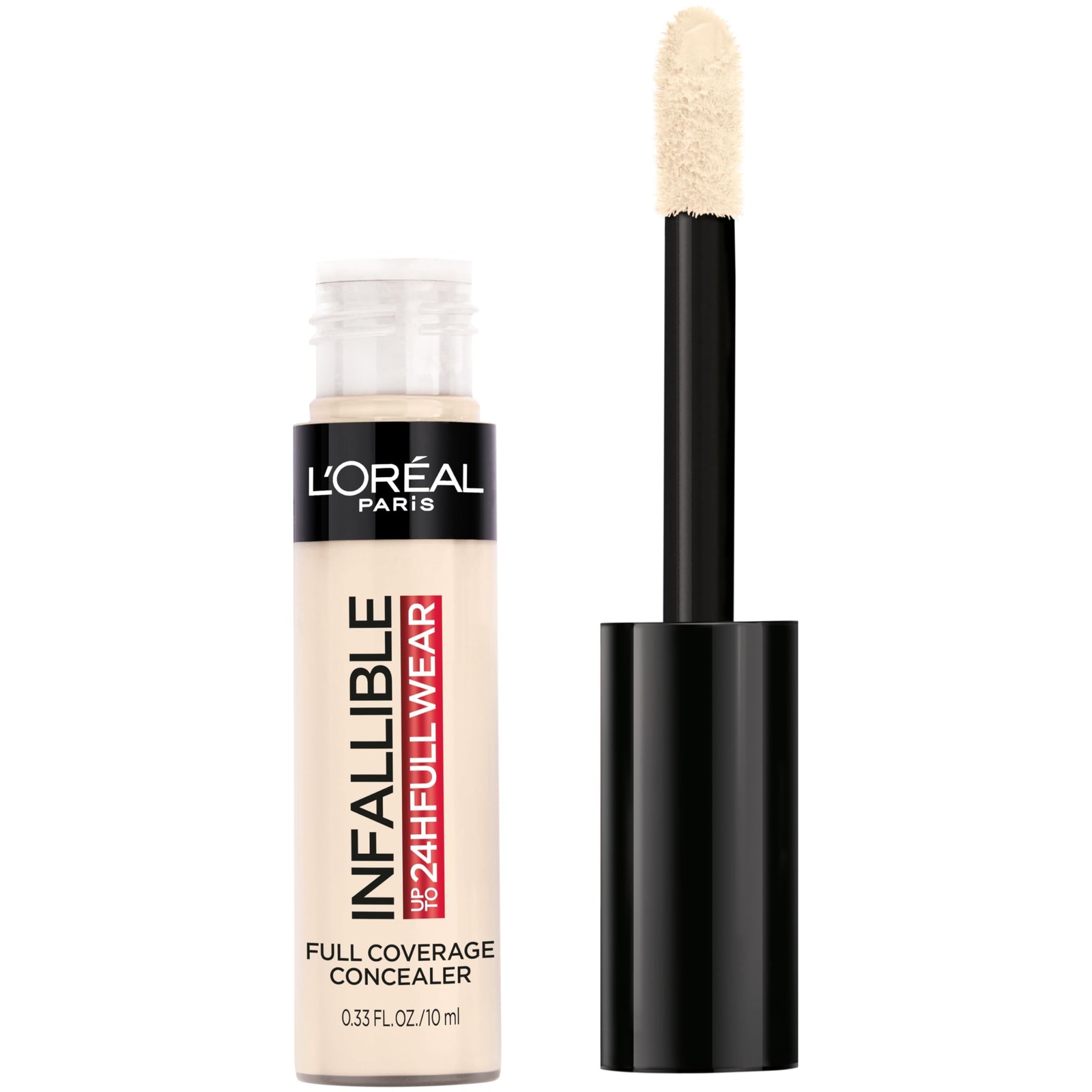 L'Oreal Paris Makeup Infallible Full Wear Waterproof Matte Concealer, Full Coverage, Amber, 0.33 fl. oz.
