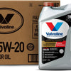 Valvoline Full Synthetic High Mileage with MaxLife Technology SAE 0W-20 Motor Oil 5 QT, Case of 3