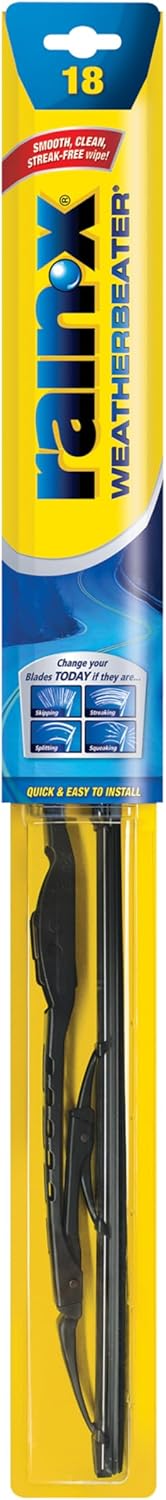 Rain-X 820146 WeatherBeater Wiper Blades, 24" and 20" Windshield Wipers (Pack of 2), Automotive Replacement Windshield Wiper Blades That Meet Or Exceed OEM Quality And Durability Standards