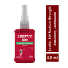 Genuine Henke Loctite 609 X 50ml Retaining Compound, General Purpose, Green Color