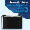 Tork Xpress Paper Towel Dispenser, Black, Single-Dispensing, Compatible with H2 Refills, Space-Saving Design (302028)