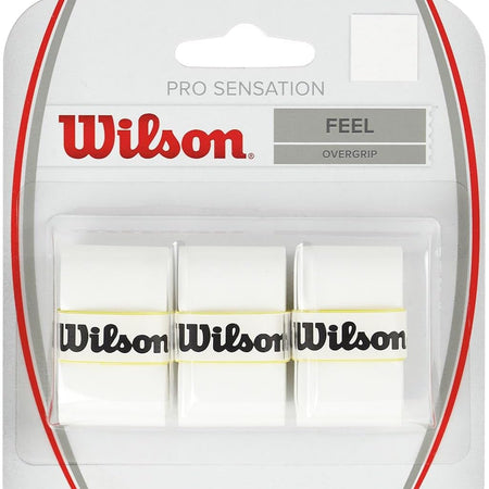WILSON Perforated Pro Tennis Racquets Over Grip, White