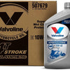 Valvoline 4-Stroke Motorcycle Full Synthetic SAE 10W-40 Motor Oil 1 QT (Pack of 3)