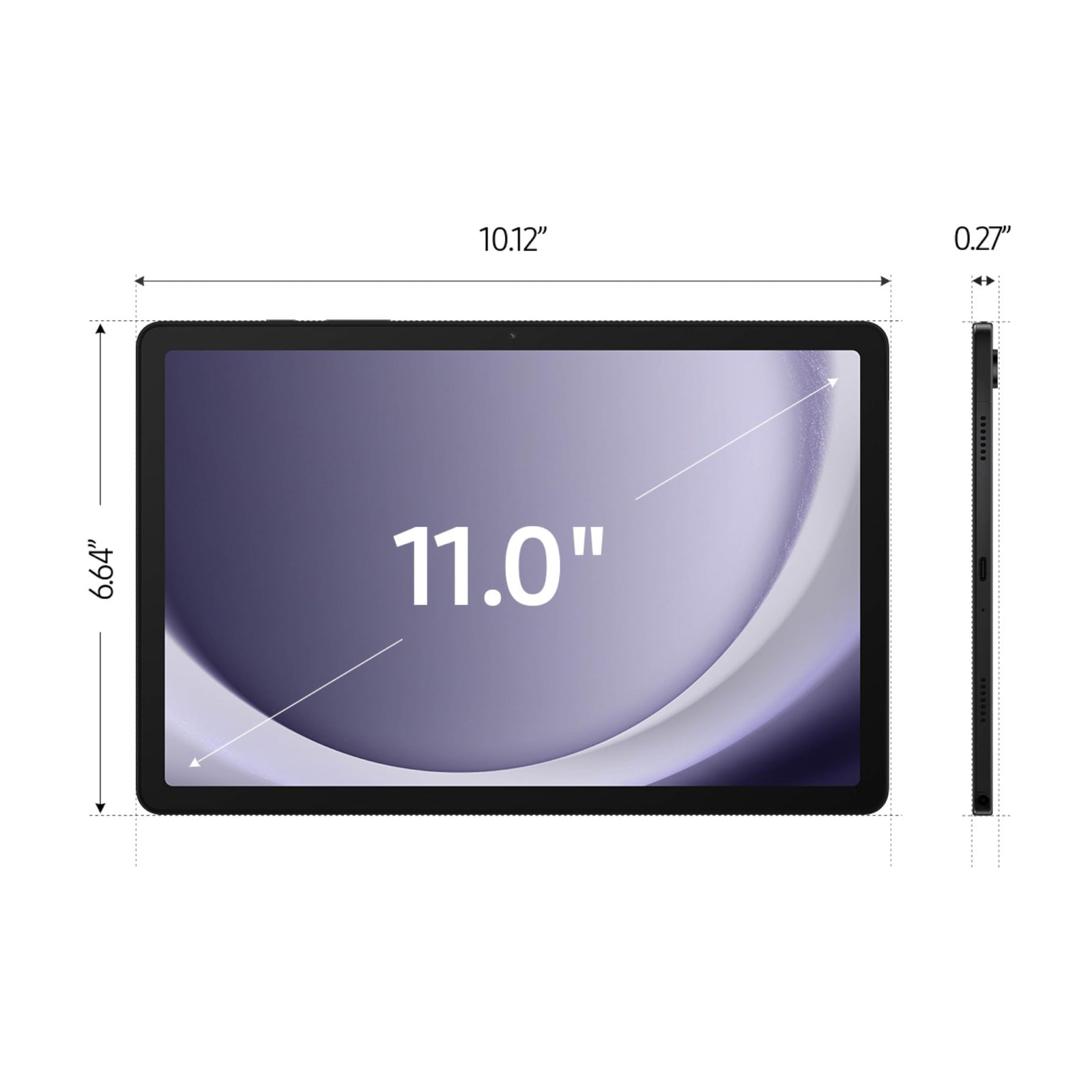 SAMSUNG Galaxy Tab A9+ 5G 11” 64GB Android Tablet, Wi-Fi (Verizon Network), Big Screen, Upgraded Chipset, Long Battery Life, Quad Speakers, Multi Window Display, US Version, 2024, Graphite