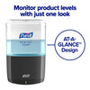 PURELL ES8 Automatic Soap Dispenser, Graphite, for 1200 mL PURELL ES8 HEALTHY SOAP Refills (Pack of 1) - 7734-01 - Manufactured by GOJO, Inc.
