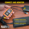 Klein Tools ET920 USB Power Meter, USB-A and USB-C Digital Meter for Voltage, Current, Capacity, Energy and Resistance