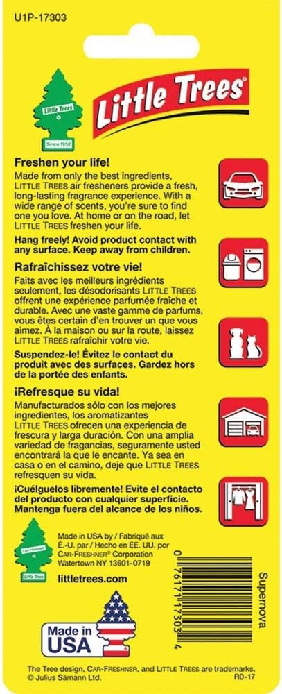 Little Trees Car Freshener New Car Scent (24 Pack)