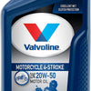 Valvoline 4-Stroke Motorcycle Full Synthetic SAE 10W-40 Motor Oil 1 QT (Pack of 3)