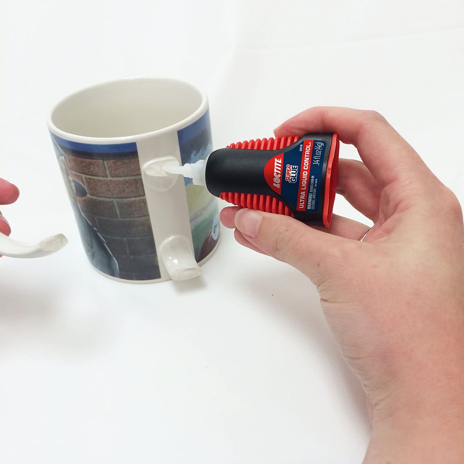 Loctite Super Glue Ultra Liquid Control, Clear, 0.14 fl oz Bottle, 6 Pack - Superglue for Plastic, Wood, Metal, Crafts & Repair, Cyanoacrylate Adhesive Instant Glue, Quick Dry