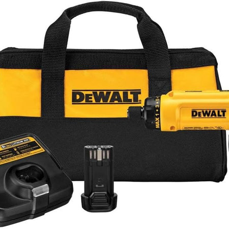 DEWALT Cordless Screwdriver USB Rechargeable with FLEXDRIVE Control and Screwdriver Bit Set, Electric Screwdriver Cordless with LED Light (DWHT66719)