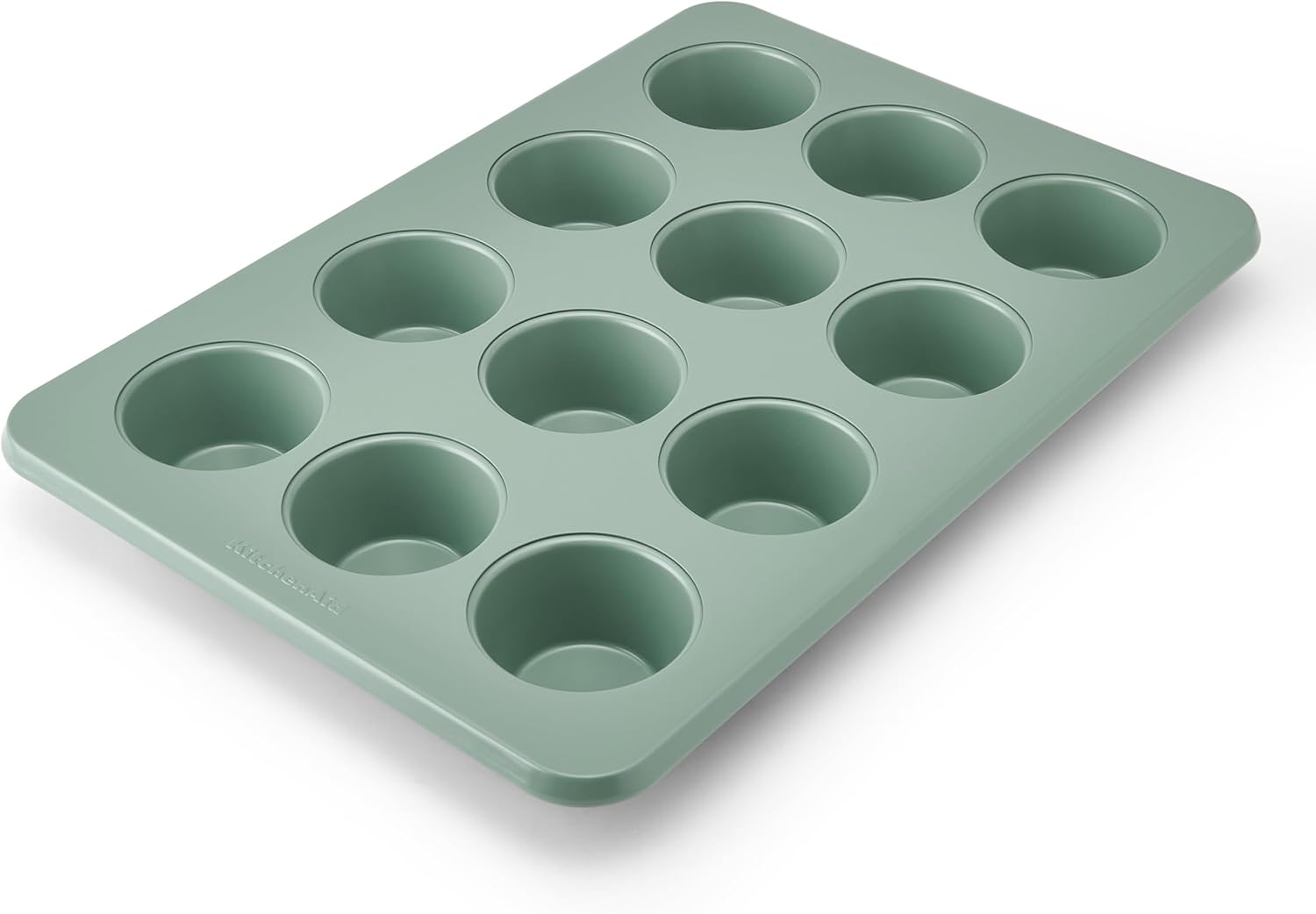 KitchenAid Non-stick Muffin Pan, 12 Cup, Evergreen