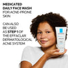 La Roche-Posay Effaclar Medicated Gel Cleanser, 2% Salicylic Acid Cleanser + LHA + Glycerin, Dermatologist Tested Foaming Acne Face Wash, Clear & Prevent Acne Breakouts, Oil Free, Targets Excess Oil