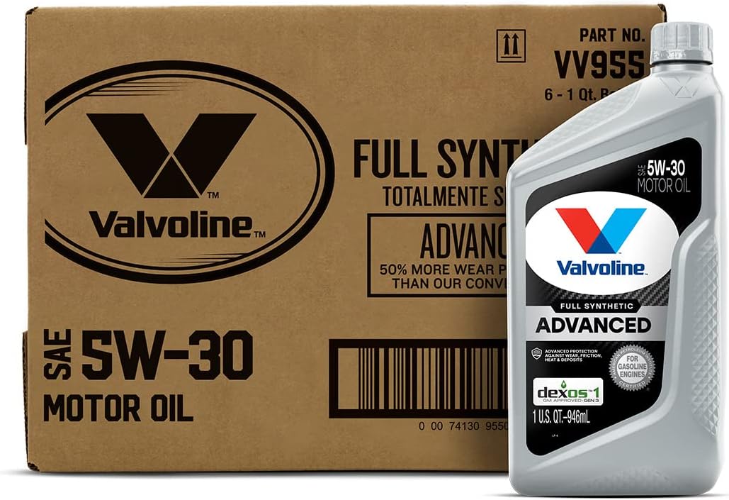 Valvoline - VV966-CS 5W-40 MST SynPower Full Synthetic Motor Oil - 1qt (Case of 6) (VV966-6PK)