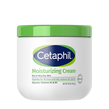 Cetaphil Face & Body Moisturizer, Hydrating Moisturizing Cream for Dry to Very Dry, Sensitive Skin, NEW 20 oz, Fragrance Free, Non-Comedogenic, Non-Greasy (Packaging May Vary)