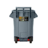 Rubbermaid Commercial Products Vented Wheeled BRUTE Trash Container, 44 Gal Gray, for Landscapers/Construction Sites/Restaurants/Back of House/Offices/Warehouses/Commercial Environments