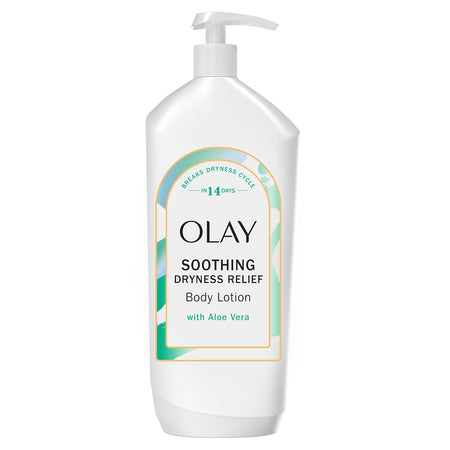 Olay Body Lotion for Women, Ultra Rich Moisture, 24hr Moisturizing & Deep Hydration, Absorbs Instantly, Penetrating Vitamin B3 Complex, For All Skin Types, Shea Butter Scent, 18 fl oz