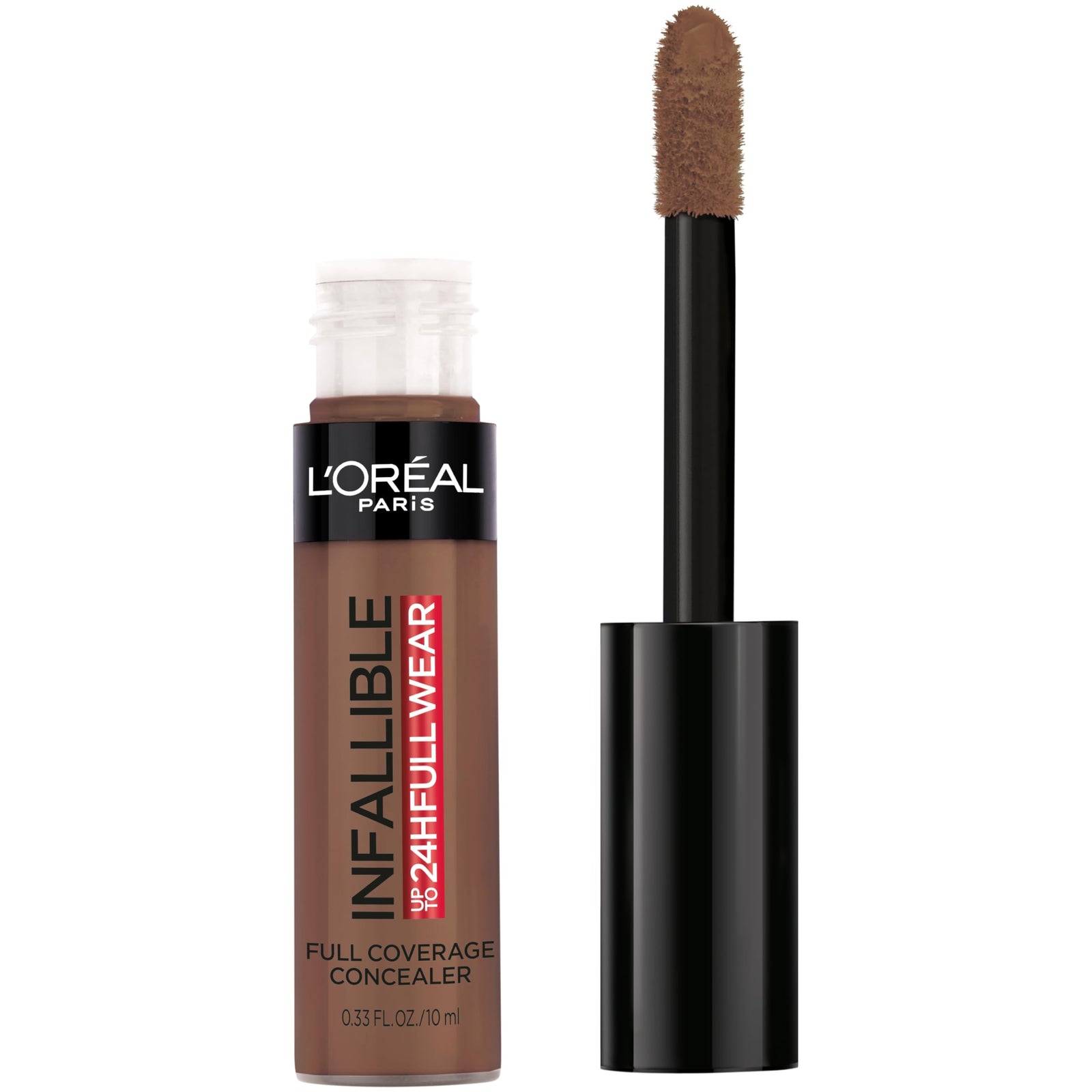 L'Oreal Paris Makeup Infallible Full Wear Waterproof Matte Concealer, Full Coverage, Amber, 0.33 fl. oz.