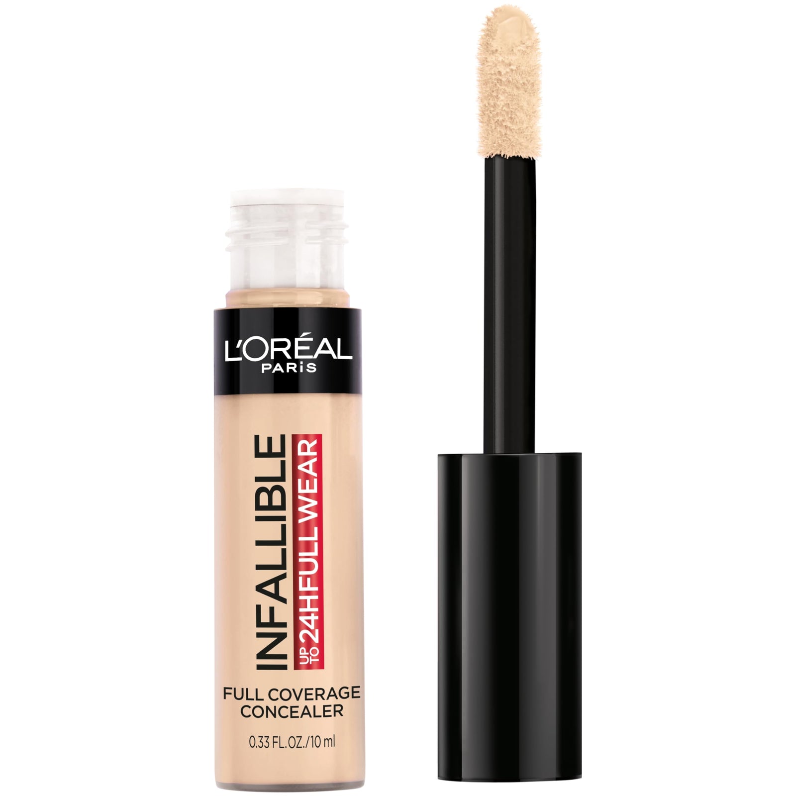L'Oreal Paris Makeup Infallible Full Wear Waterproof Matte Concealer, Full Coverage, Amber, 0.33 fl. oz.
