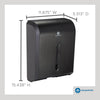 Georgia-Pacific Combi-Fold Paper Towel Dispenser, Black