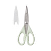 KitchenAid All Purpose Kitchen Shears with Protective Sheath Durable Stainless Steel Scissors, Dishwasher Safe, Soft Grip Comfort Handle, 8.72 Inch, Aqua Sky