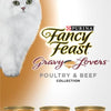 Purina Fancy Feast Gravy Lovers Poultry and Beef Grilled Gourmet Wet Cat Food Variety Pack - (Pack of 30) 3 oz. Cans
