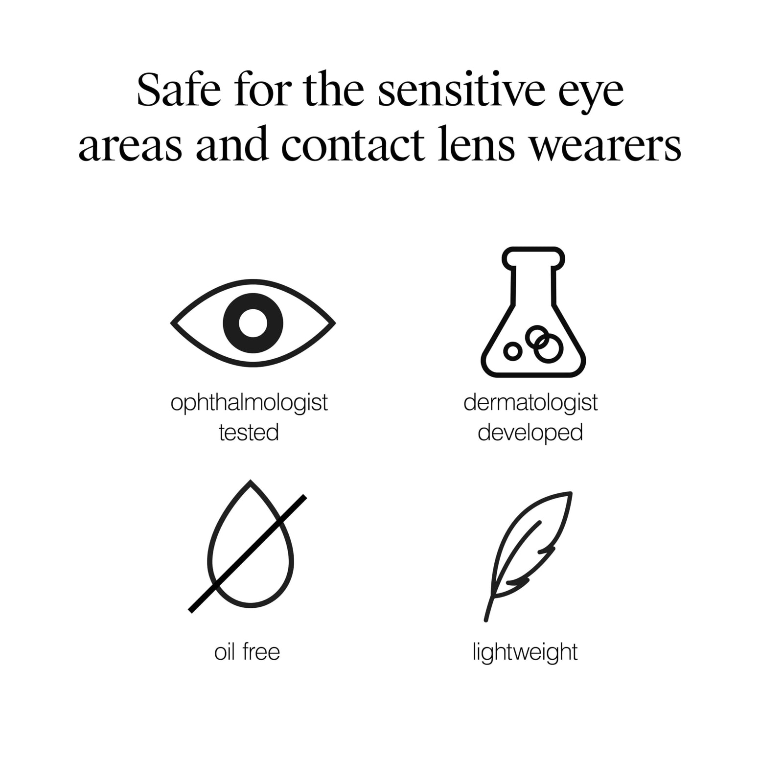 Neutrogena Gentle Oil-Free Eye Makeup Remover & Cleanser for Sensitive Eyes, Non-Greasy Makeup Remover, Removes Waterproof Mascara, Dermatologist & Ophthalmologist Tested, 5.5 fl. oz, 3 Pack