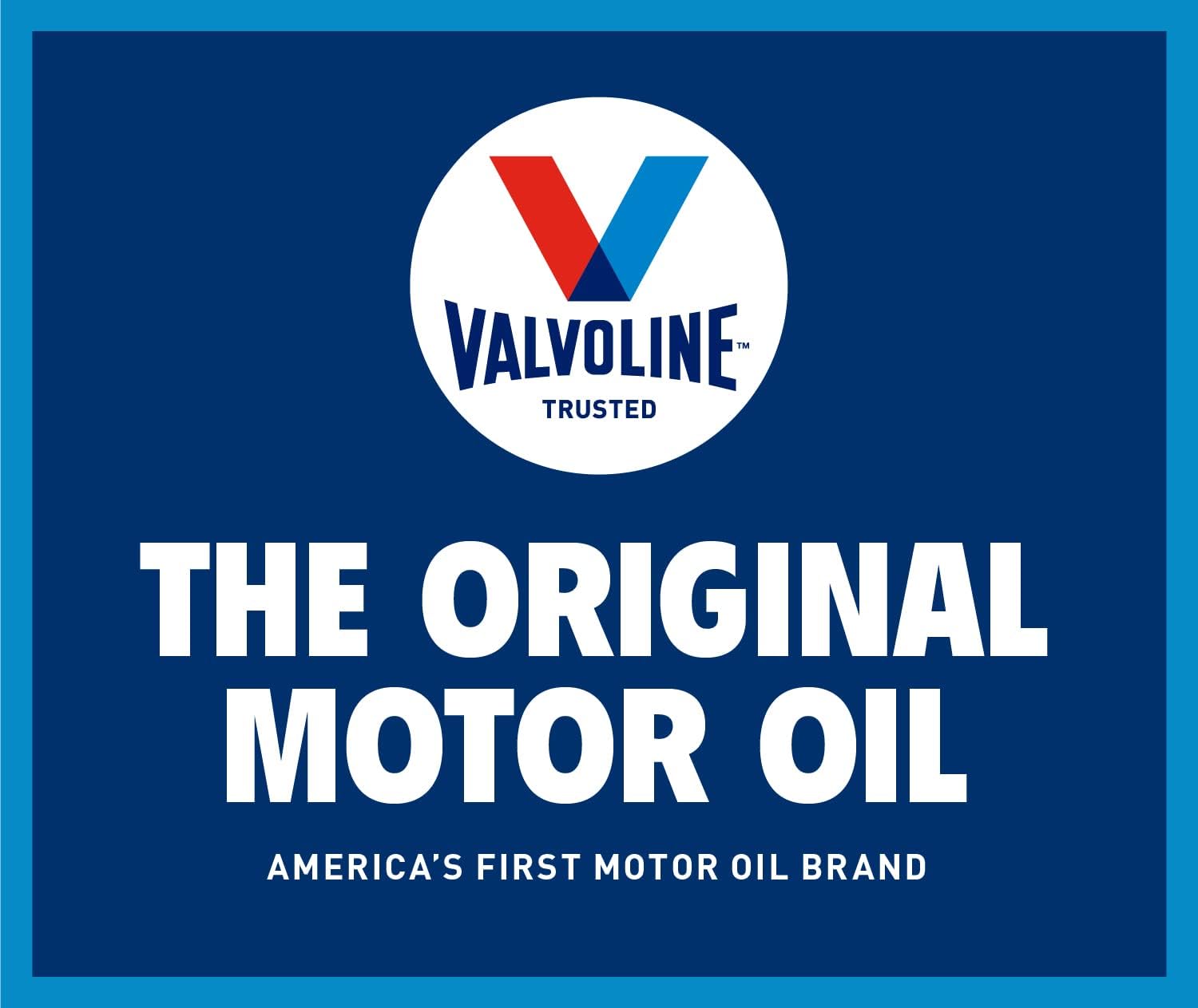 Valvoline 4-Stroke Motorcycle Full Synthetic SAE 10W-40 Motor Oil 1 QT (Pack of 3)