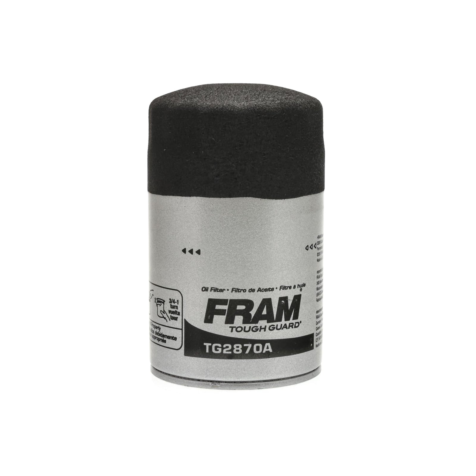 FRAM Tough Guard Replacement Oil Filter TG8A, Designed for Interval Full-Flow Changes Lasting Up to 15K Miles