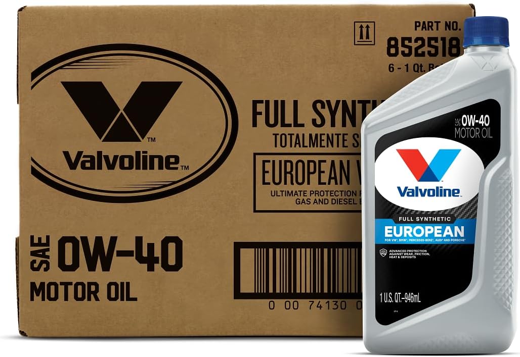 Valvoline - VV966-CS 5W-40 MST SynPower Full Synthetic Motor Oil - 1qt (Case of 6) (VV966-6PK)