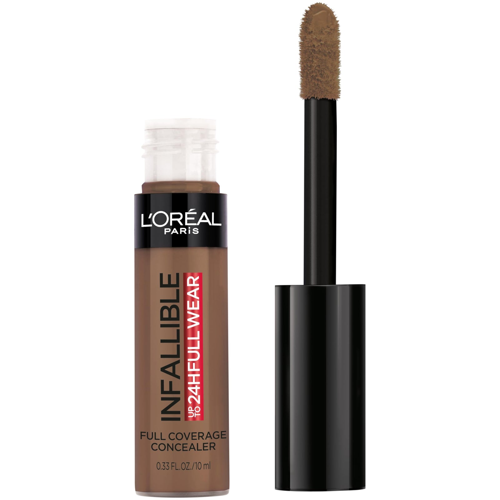 L'Oreal Paris Makeup Infallible Full Wear Waterproof Matte Concealer, Full Coverage, Amber, 0.33 fl. oz.