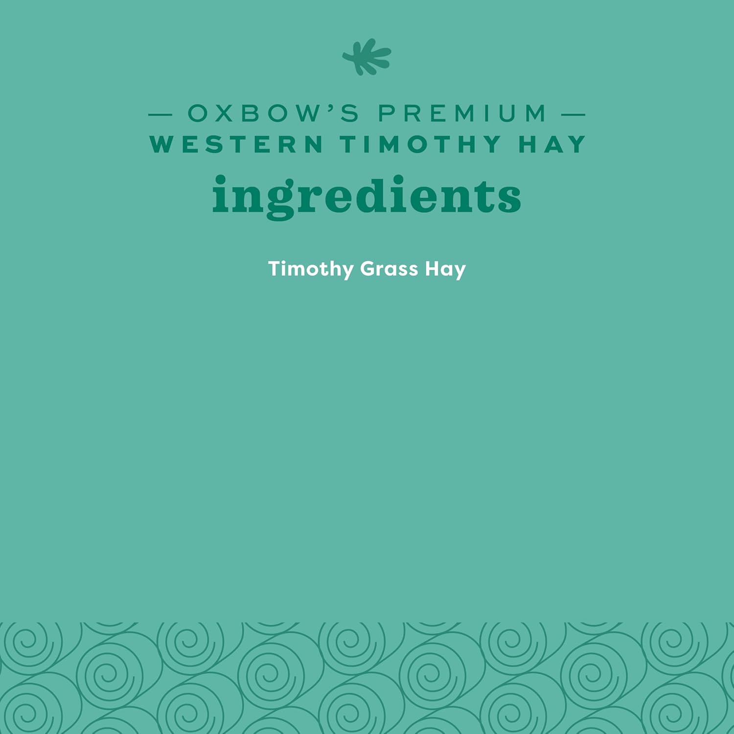 Oxbow Timothy Hay, Rabbit & Guinea Pig Hay, High Fiber for Digestive Health, Grown in the USA, Veterinarian Recommended Small Pet Supplies, for Rabbits, Guinea Pigs, & Chinchillas, 15 oz.