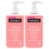 Neutrogena Oil-Free Pink Grapefruit Pore Cleansing Acne Wash and Daily Liquid Facial Cleanser with 2% Salicylic Acid Acne Medicine and Vitamin C, 6 fl. oz