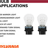 SYLVANIA 3157 Long Life Miniature Bulb, (Contains 2 Bulbs)