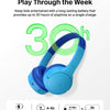 Belkin SoundForm Mini - Wireless Bluetooth Kids Headphones, 30H Battery, 85dB Safe Volume Limit, Built-in Microphone - Toddler On-Ear Earphones for iPhone, iPad, Fire Tablet, Ideal for School - White