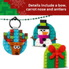 LEGO Christmas Ornament Selection Building Toys - Holiday Crafts for Family, Kids, Boys & Girls, Ages 6+ - Hanging Christmas Decorations for Tree - 40744