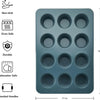 KitchenAid Non-stick Muffin Pan, 12 Cup, Evergreen