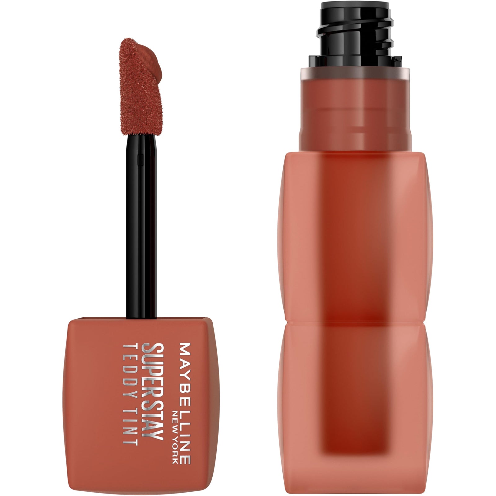 MAYBELLINE Super Stay Teddy Lip Tint, Long Lasting Matte Lipstick for Up To 12HR Wear, Ribbon Tied, 1 Count