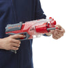 NERF Elite Disrupter Blaster - 6-Dart Rotating Drum, Slam Fire, Translucent Red (Amazon Exclusive)