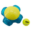 Outward Hound Squeaker Ballz 4-Pack Tennis Ball Dog Toys with Squeaker, Interactive Fetch Play for Pets Under 25 lbs, Training Balls for Indoor & Outdoor Exercise, Small, 2-inch