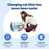 PetSafe ScoopFree Disposable Crystal Cat Litter Tray - Easy Cleaning Box - Refill Tray for Electric Litter Box - Fragrance Free - 4.3 lb Bags - 6 Pack