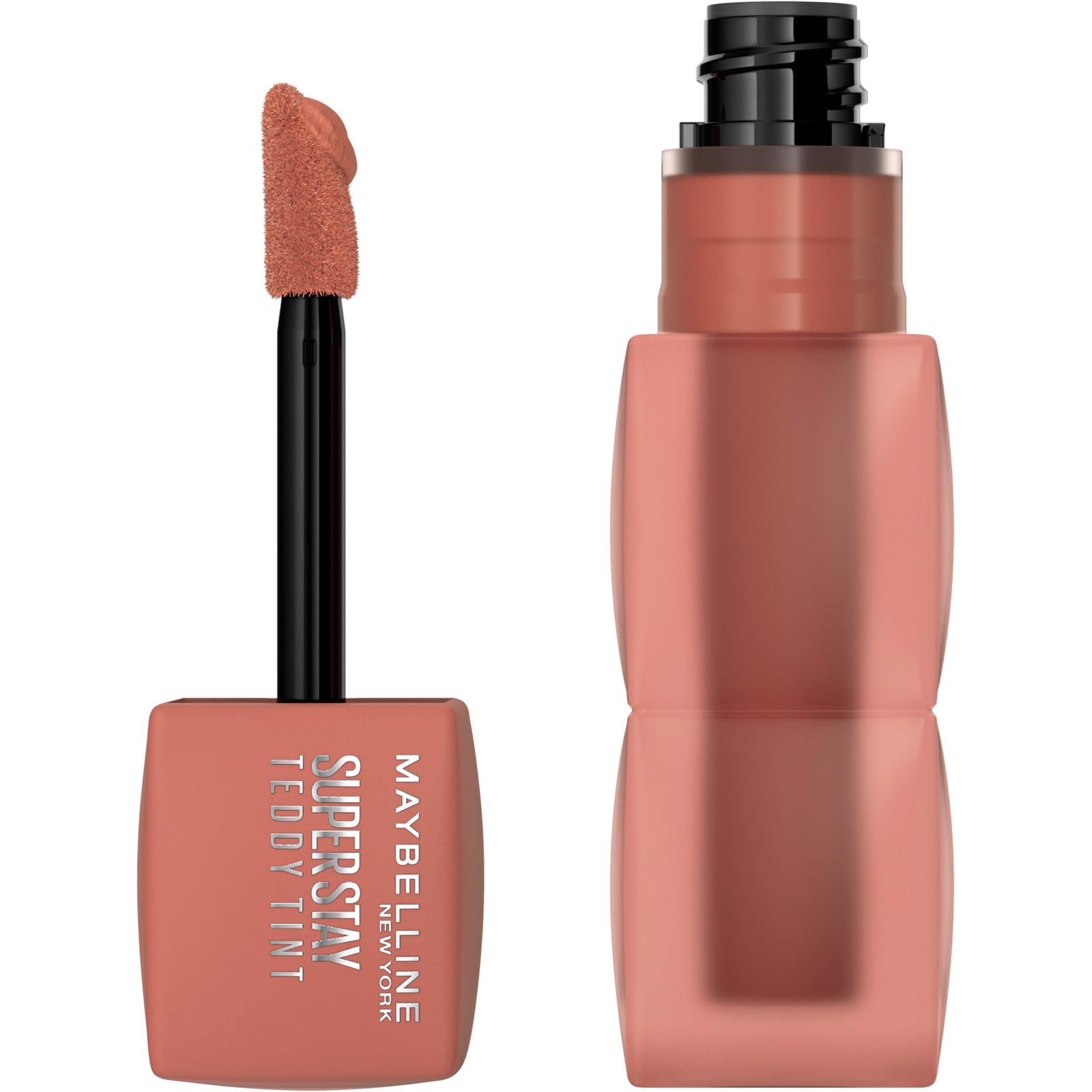 MAYBELLINE Super Stay Teddy Lip Tint, Long Lasting Matte Lipstick for Up To 12HR Wear, Ribbon Tied, 1 Count