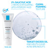 La Roche-Posay Effaclar Medicated Gel Cleanser, 2% Salicylic Acid Cleanser + LHA + Glycerin, Dermatologist Tested Foaming Acne Face Wash, Clear & Prevent Acne Breakouts, Oil Free, Targets Excess Oil