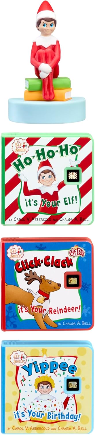 Little Tikes The Elf on The Shelf Santaverse North Pole Friends Collection, Storytime, Books, Audio Play Character, Gift and Toy for Toddlers and Kids Girls Boys Ages 3+ Years