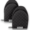 KitchenAid Asteroid Mini Oven Mitt Set, 5.5"x8", Charcoal Grey, 2 Piece